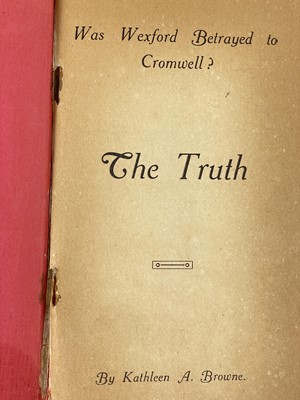 Lot 183 - (Irish History) Kathleen A. Browne