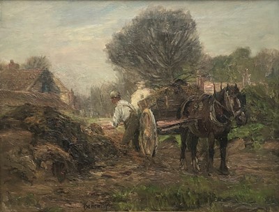 Lot 81 - Frederic BOTTOMLEY (1883-1960) Loading Dung...