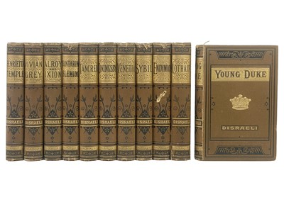 Lot 420 - (Bindings) Benjamin Disraeli