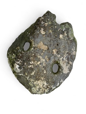 Lot 165 - An historic stone fishing weight.