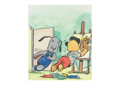 Lot 431 - (Sooty and Sweep) Original Book Artwork