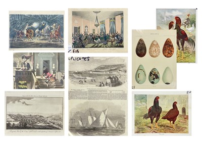 Lot 436 - A large collection of 18th and 19th century engravings