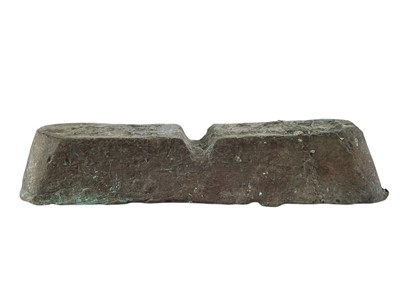 Lot 174 - A Cape Copper Company ingot salvaged from SS St George.