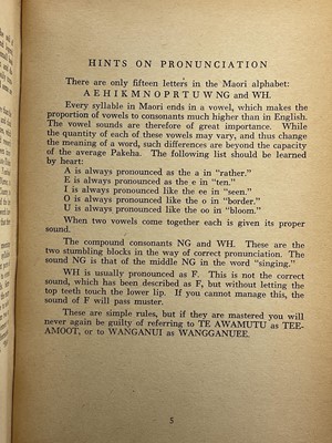 Lot 28 - (Māori Language) Edward Shortland