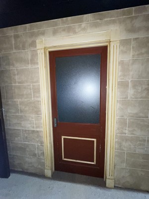 Lot 1368 - Helston Savings Bank Complete Shopfront.