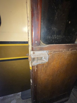 Lot 1376 - Pair of BR Train Carriage Doors & Mock-up Carriage.