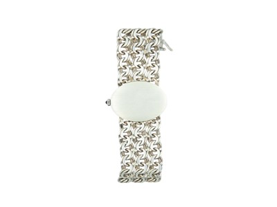 Lot 1035 - OMEGA - A De Ville Jeux d'Argent manual wind bracelet wristwatch.