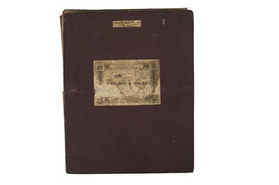 Lot 459 - The Autocar folding map of England and Wales