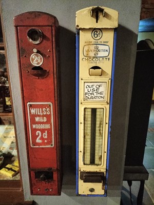 cigarette machines uk Vintage pvm pub machine Badgers Auctions Cigarette Vending Machines - Pubs