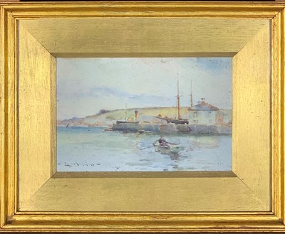 Lot 90 - Eyres SIMMONS (1872-1955) North Quay from...