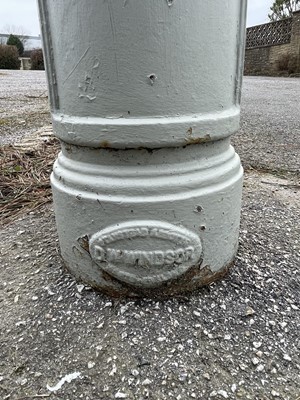 Lot 1386 - Cast Iron Lamp Post.