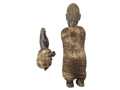 Lot 78 - Two tribal fetish figures.