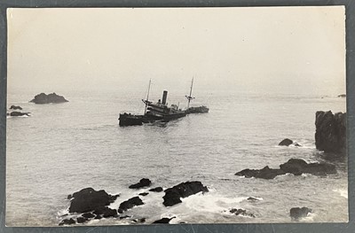 Lot 191 - The Frank Strike Collection of Cornish Shipwrecks- Archive