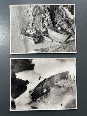 Lot 191 - The Frank Strike Collection of Cornish Shipwrecks- Archive