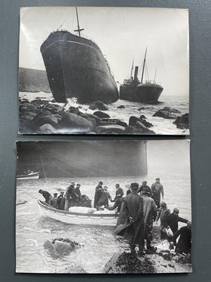 Lot 191 - The Frank Strike Collection of Cornish Shipwrecks- Archive