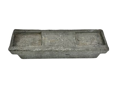 Lot 149 - A Williams Harvey & Co Ltd 32Lb Cornish tin ingot.
