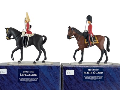 Lot 536 - Four Corgi collectible icon figures.