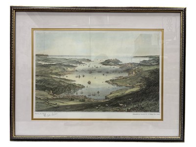 Lot 10 - 'A View Of Falmouth & Neighbourhood',...