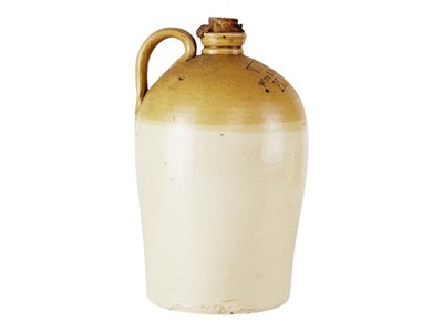 Lot 225 - Two stoneware flagons.