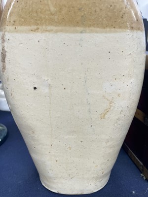 Lot 225 - Two stoneware flagons.