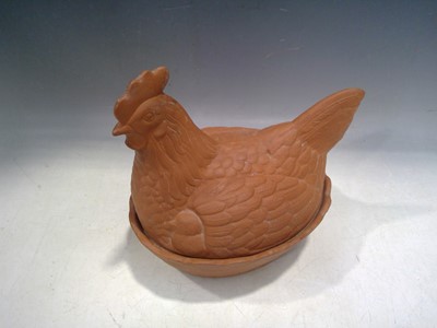 Lot 23 - A Vintage, Terracotta Egg Holder.