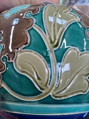 Lot 231 - An Art Nouveau Burmantofts pottery vase.