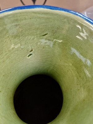 Lot 231 - An Art Nouveau Burmantofts pottery vase.