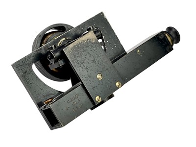 Lot 504 - A WWII military Abney type level clinometer.