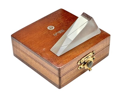 Lot 504 - A WWII military Abney type level clinometer.