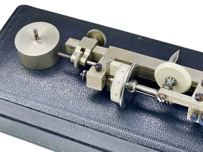 Lot 504 - A WWII military Abney type level clinometer.
