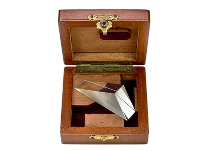 Lot 504 - A WWII military Abney type level clinometer.