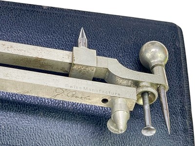 Lot 504 - A WWII military Abney type level clinometer.