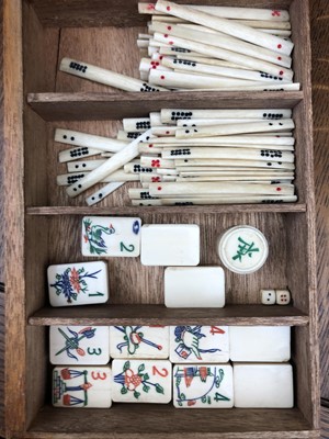 Lot 105 - A Chinese Mahjong set, early-mid 20th century,...