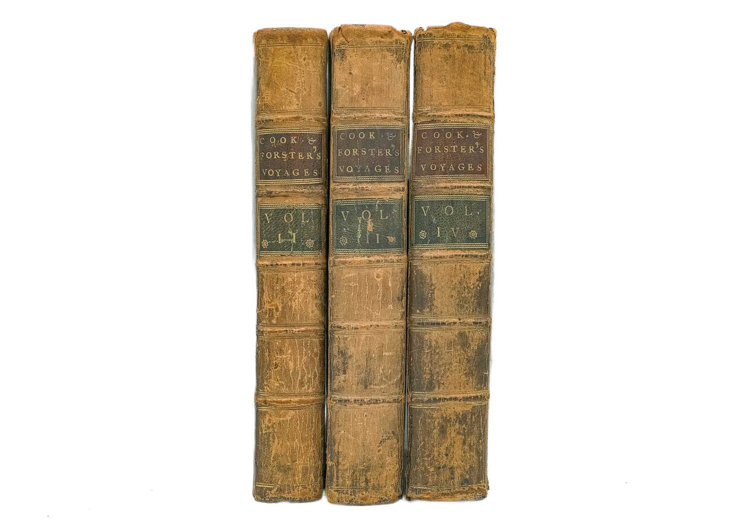 Lot 18 - A Voyage Round the World, vols II, III, IV,...