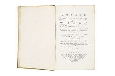 Lot 18 - A Voyage Round the World, vols II, III, IV,...