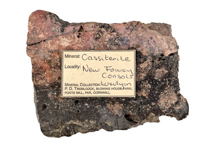 Lot 139 - A Cassiterite mineral specimen.