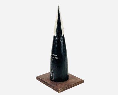 Lot 214 - A Norwegian whale harpoon head or tip.