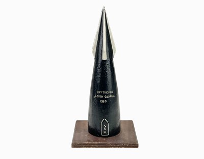 Lot 214 - A Norwegian whale harpoon head or tip.