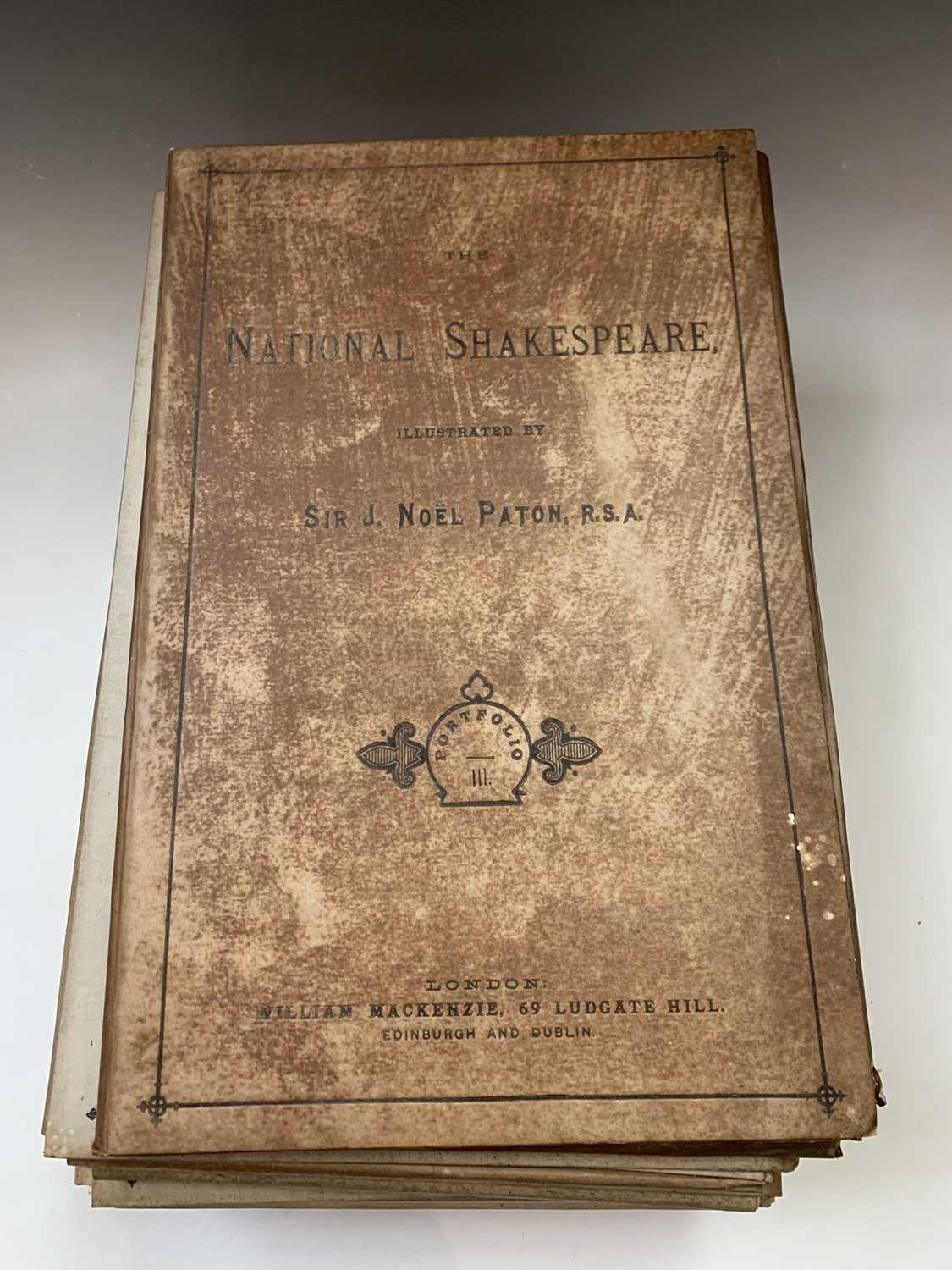 Lot 1477 - A set of National Shakespeare illustrated by...