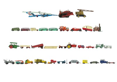 Lot 419 - Dinky, Corgi, Minic and other play-worn diecast toys