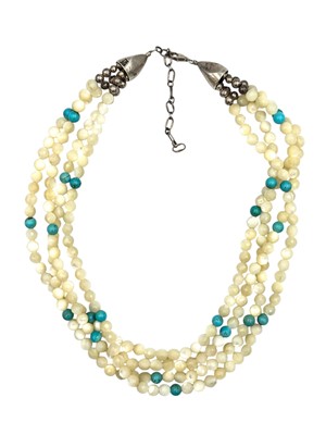 Lot 42 - A selection of costume jewellery.