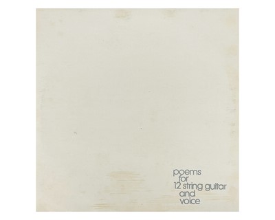 Lot 9 - Bruce Janaway; 'Puritanical Odes'