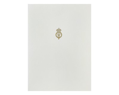 Lot 202 - King Charles III, as The Prince of Wales