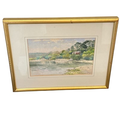 Lot 182 - Grahame PENN (1934) Cornish Estuary View,...