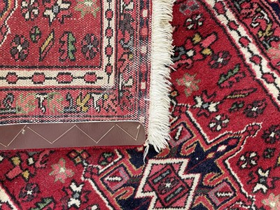 Lot 602 - An Iranian Karaja wool runner.