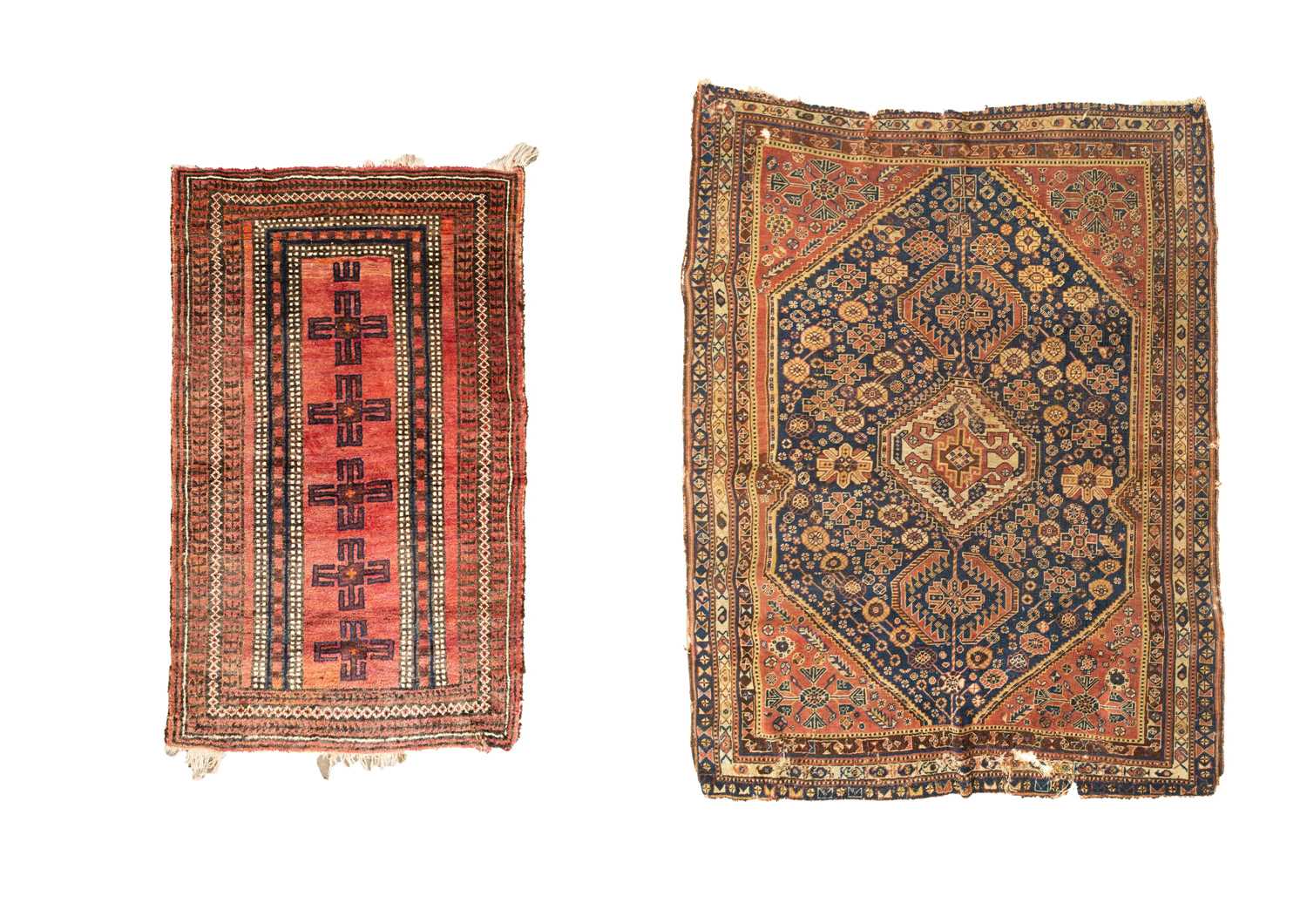 Lot 639 - Two Persian rugs.