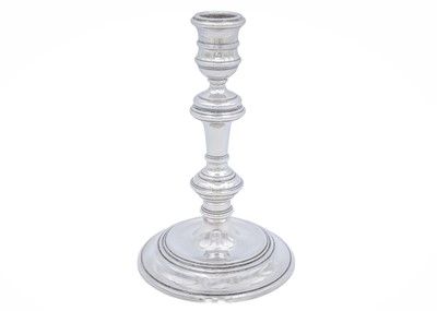 Lot 18 - A silver candlestick by William Comyns & Sons Ltd.