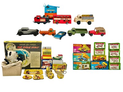 Lot 349 - Mixed lot of diecast and plastic toys etc.
