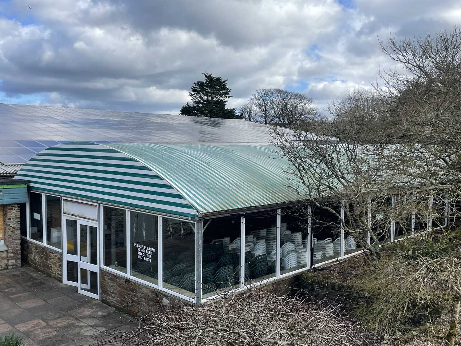 Lot 2095 - New PVC Roof Canopy