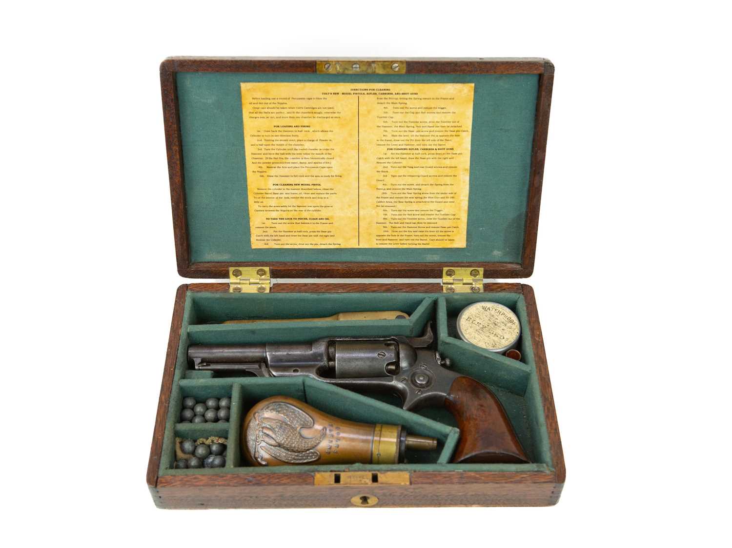 Lot 206 - A .31 Colt-Root 1855 model side-hammer